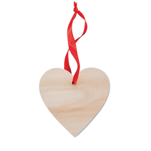 Immagine di MO9376 WOOHEART - Decorazione a forma di cuore