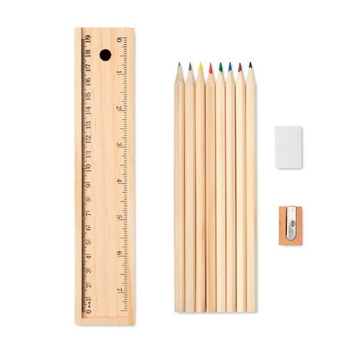 Immagine di MO9836 TODO SET - Set 12 penne in box di legno