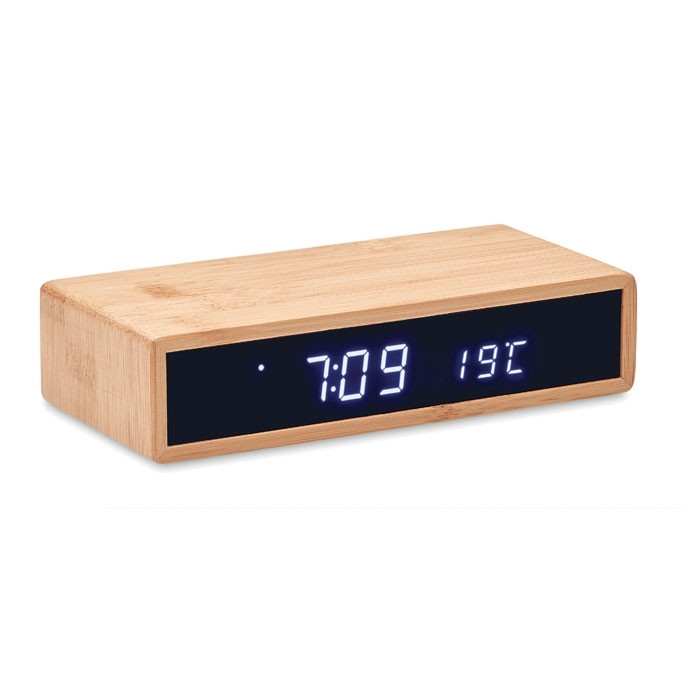 Immagine di MO6139 MORO - Caricatore wireless in bamboo