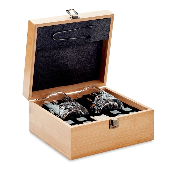 Immagine di MO9941 INVERNESS - Set whisky in bamboo