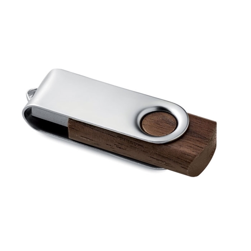 Immagine di MO1201 TURNWOODFLASH - Usb in legno e copertura in m