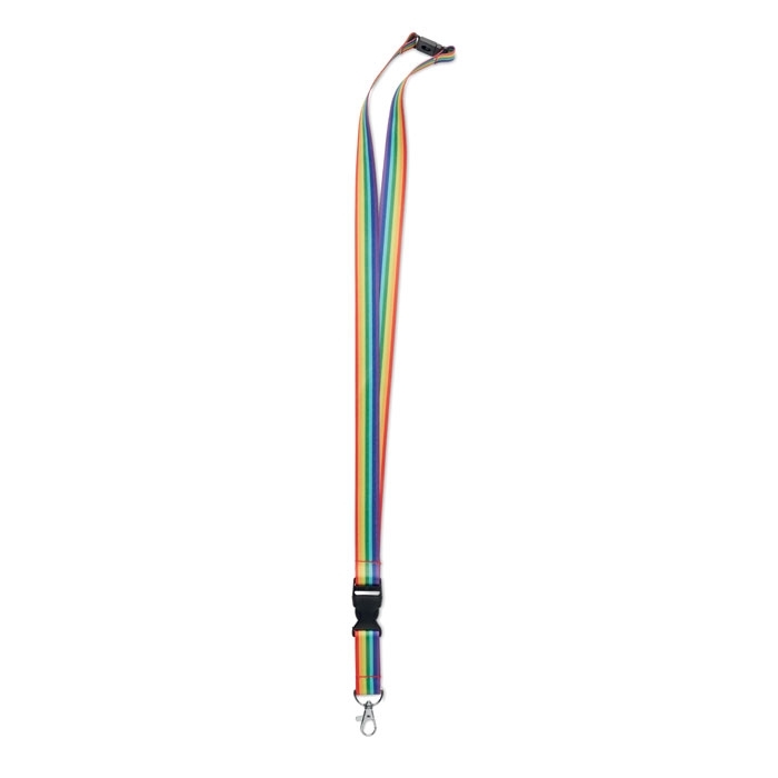 Immagine di MO6423 BOWYARD - Cordino in rpet arcobaleno