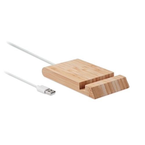 Immagine di MO6453 ODOS - Caricatore senza fili di bamboo