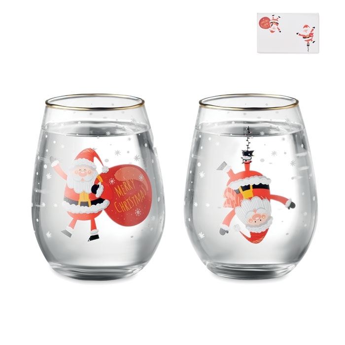 Immagine di CX1501 NOEL - Set di 2 bicchieri di natale