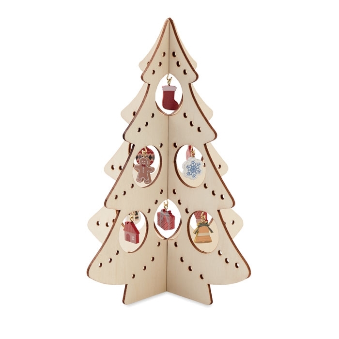 Immagine di CX1510 SILUETA - Albero di natale in legno