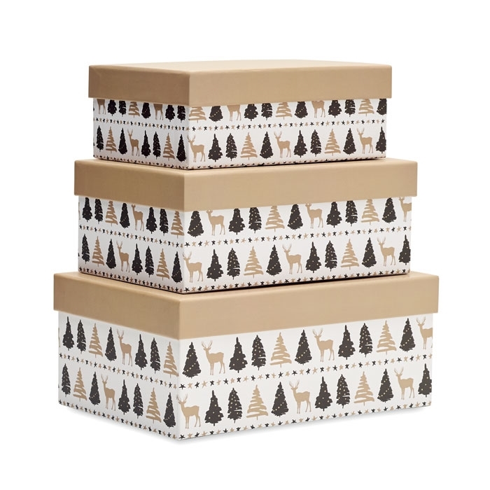 Immagine di CX1513 SURPRISE - Set 3 scatole regalo di natale