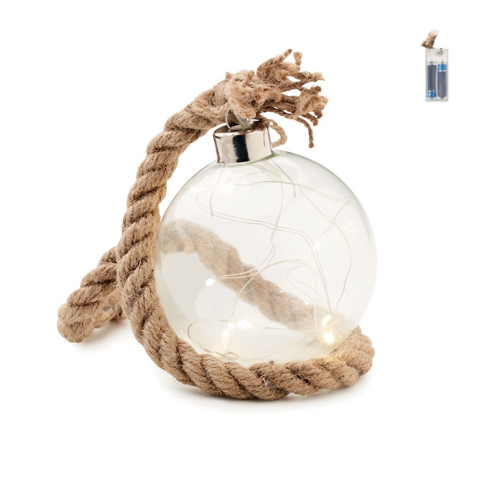 Immagine di CX1514 BAUBLI - Decorazione in vetro con led