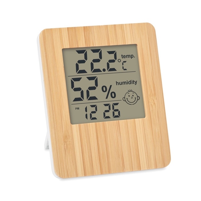 Immagine di MO6562 SUNCITY - Stazione meteo in bamboo
