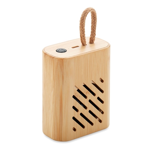 Immagine di MO6813 REY - Speaker wireless bamboo da 3w