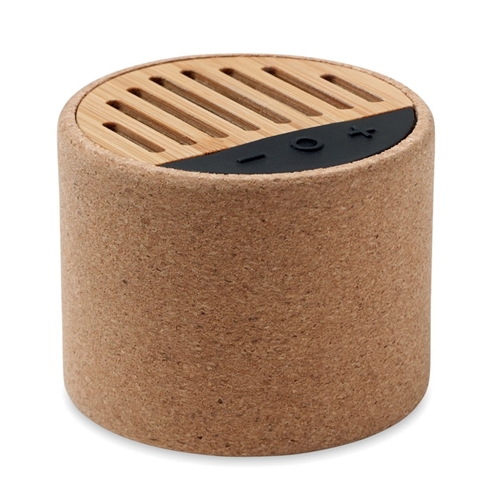 Immagine di MO6819 ROUND + - Speaker wireless in sughero