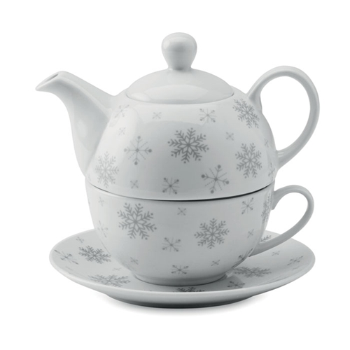 Immagine di CX1451 SONDRIO TEA - Set da the natalizio