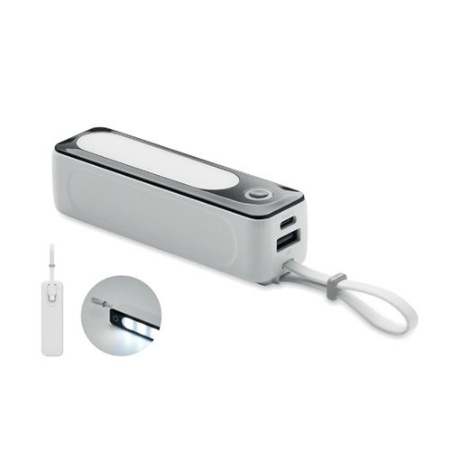 Immagine di MO2178 POWLIGHT - Powerbank da 5000 mah con cob