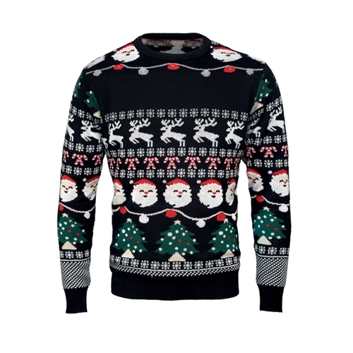 Immagine di CX1554 SHAMIS LARGE - Maglione natalizio a led l/xl