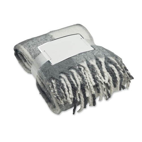Immagine di MO2382 QUET - Coperta in mohair a scacchi
