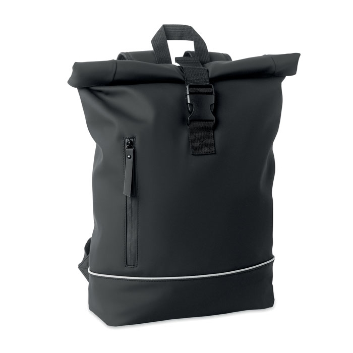 Immagine di MO2581 LAPTOSA - Zaino in pu rolltop per laptop