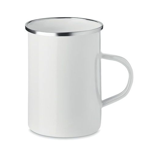 Immagine di MO6775 SILVER - Tazza in metallo smaltato