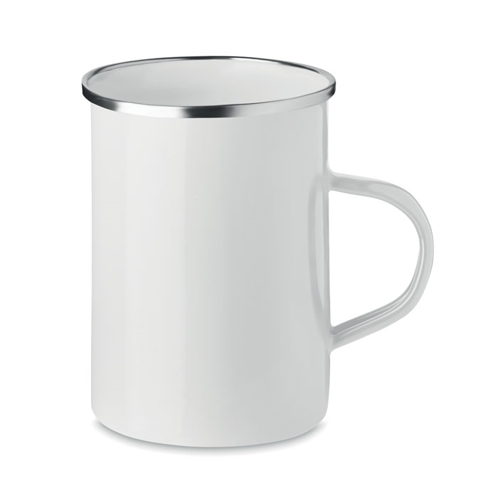 Immagine di MO6775 SILVER - Tazza in metallo smaltato