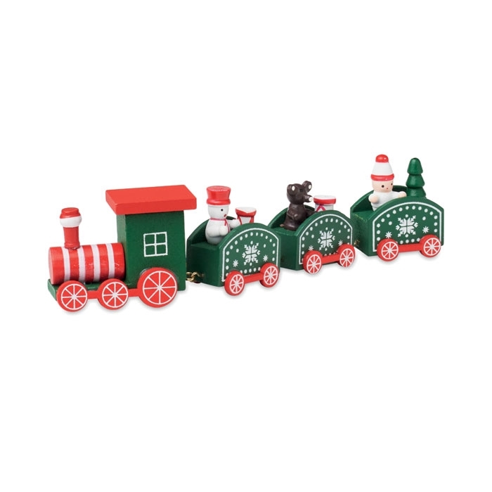 Immagine di CX1559 JUNA - Treno di natale in legno