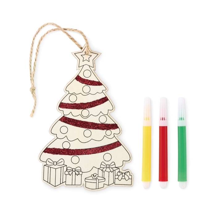 Immagine di CX1569 COLORTREE - Decorazione albero di natale