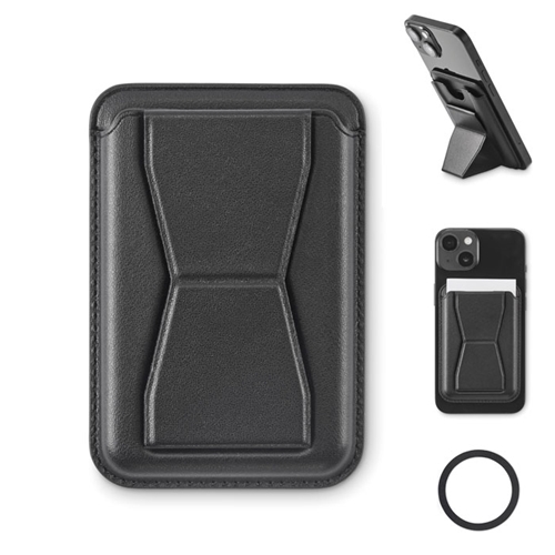 Immagine di MO2654 LEAMAG - Portacarte magnetico in pu