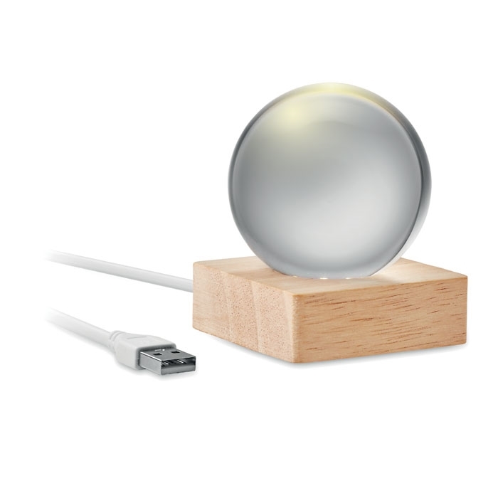 Immagine di MO2689 LIGHT - Palla di vetro a led
