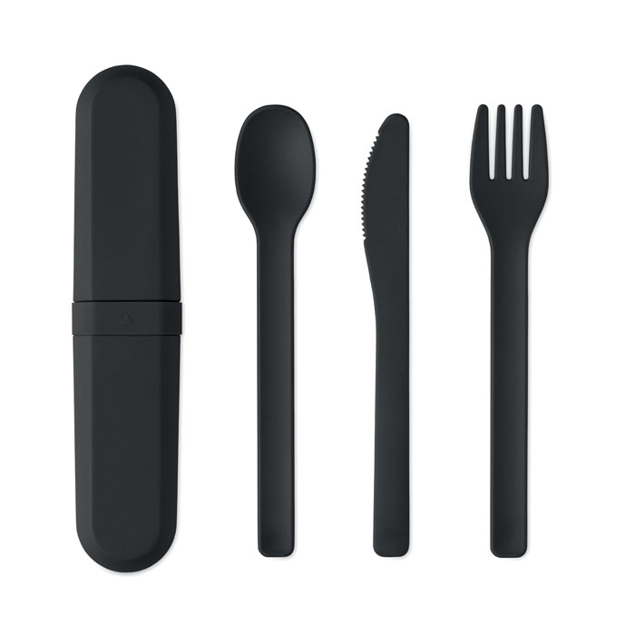 Immagine di MO2743 BITEFUL - Set di posate e astuccio in pla