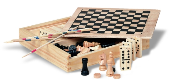 Immagine di KW2941 TRIKES - Set giochi 4in1 in legno