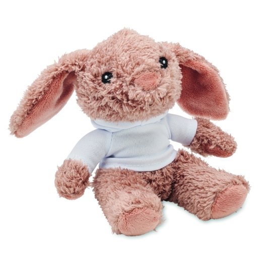 Immagine di KW2121 BUNNY - Peluche coniglietto con felpa