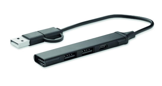 Immagine di KW2294 CURRENT - Hub usb a 4 porte 19 cm
