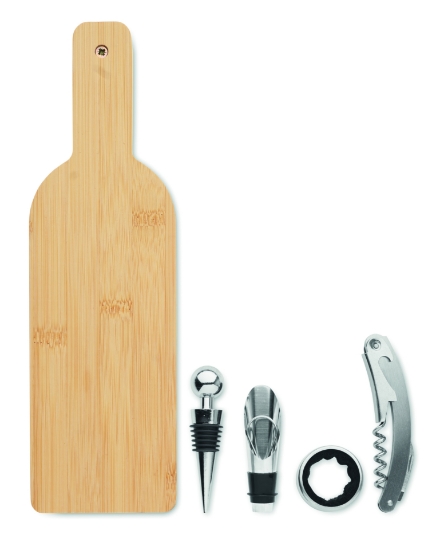Immagine di KW2381 VINOVAULT SET - Set da vino forma di bottiglia
