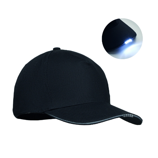 Immagine di KW2439 LUZCAP - Cappellino a 5 pannelli in coto