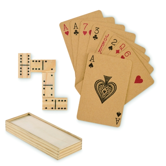 Immagine di KW2669 DOMI&CARDS - Set di domino e carte