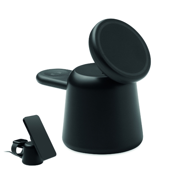 Immagine di KW2732 SIMPA - Caricatore wireless 3in1. 15 w