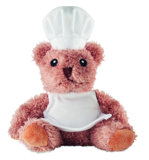 Immagine di KW2837 TEDDCHEF - Orsetto chef di peluche