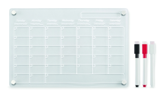Immagine di KW2886 PLANIT - Agenda magnetica in acrilico