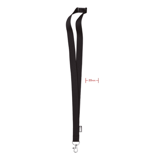 Immagine di KW6100 LANY RPET - Lanyard in rpet