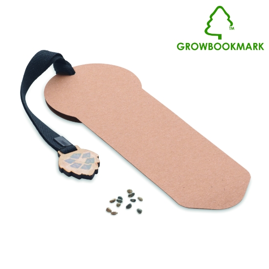 Immagine di KW6226 GROWBOOKMARK™ - Segnalibro in legno di pino