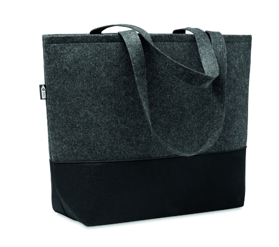 Immagine di KW6455 DUO INDICO - Shopper in feltro rpet