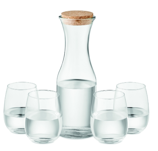 Immagine di KW6656 PICCADILLY - Set bicchieri e caraffa in vetr