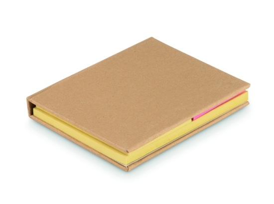 Immagine di KW7173 RECYCLO - Set memo pad cartone riciclato