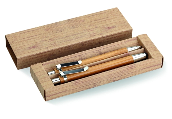 Immagine di KW8111 BAMBOOSET - Set penna e matita in bambu
