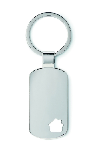 Immagine di KW8693 HOUSE KEY - Portachiavi rettangolare/casa
