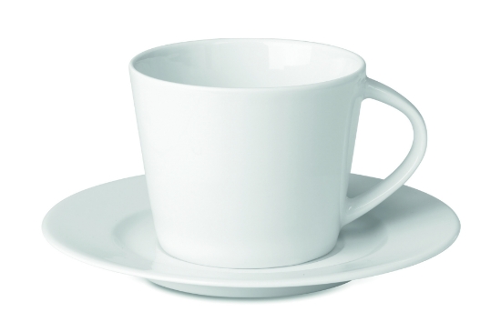 Immagine di KW9080 - Tazza cappuccino e piattino