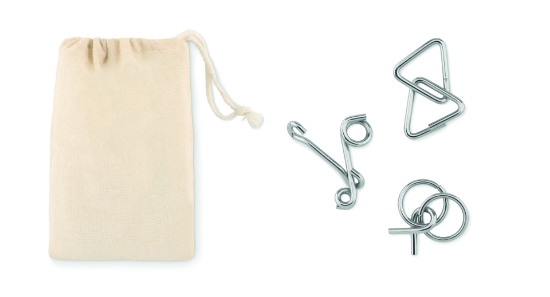 Immagine di KW9191 - Set rompicapo in metallo