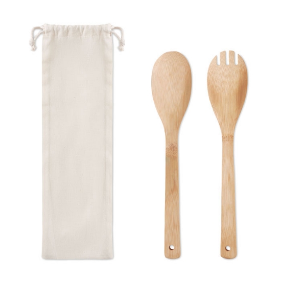 Immagine di KW9903 - Set utensili in bamboo