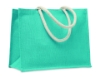Immagine di KW6443 - Borsa in iuta. manici in cotone