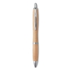 Immagine di KW9485 - Penna a sfera in abs e bamboo