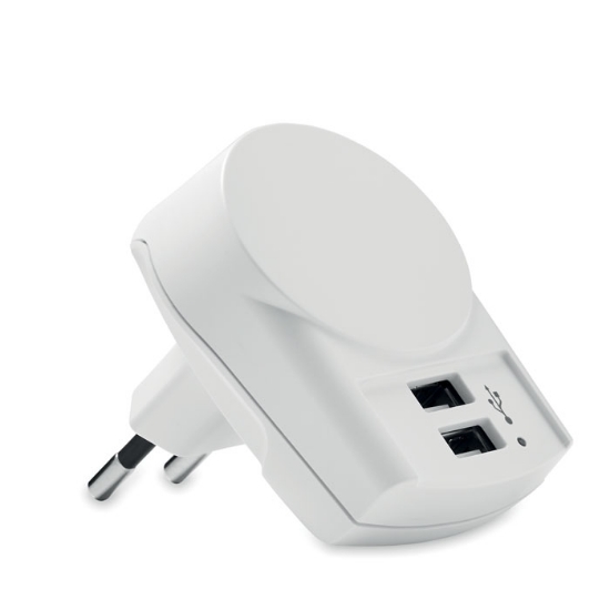 Immagine di KW6882 - Caricatore skross euro usb(2xa)