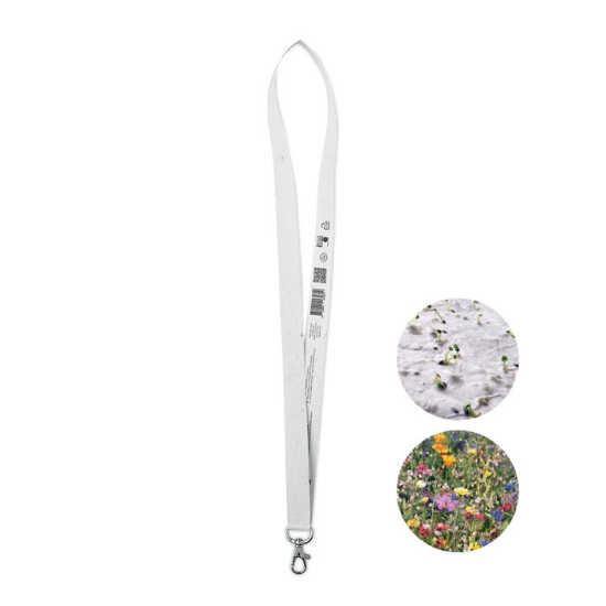 Immagine di KW6906 - Lanyard in carta, con gancio