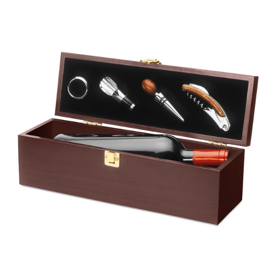 Immagine di KWK2690 - Set vino in legno
